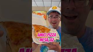 Pizza Review  Amici Pizza Mesa AZ pizza pizzareview pizzalover [upl. by Neyuq]