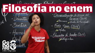 Filosofia ENEM 2024  O que cai na prova do ENEM  GabaritaGeo [upl. by Amehsat]