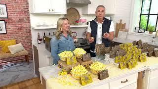 Farmer Jons 12 35oz Bags Microwaveable Virtually Hulless Popcorn on QVC [upl. by Coriss]