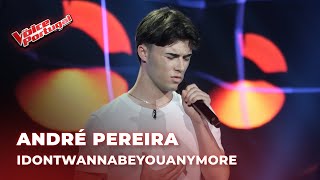 André Pereira  quotidontwannabeyouanymorequot  Provas Cegas  The Voice Portugal 2024 [upl. by Aleyak]