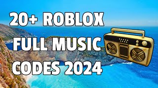 20 Roblox Full Music CodesIDs September 2024 WORKING ROBLOX ID [upl. by Auhel751]