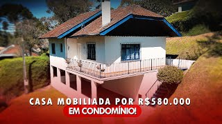 🍁 Casa charmosa toda mobiliada em condomínio de Campos do Jordão por apenas R 580 mil reais [upl. by Enrak394]