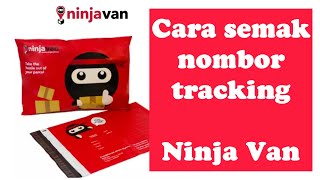 Cara Semak Nombor Tracking Ninja Van [upl. by Nomelihp471]