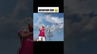 Mountain dew freefire funny shorts [upl. by Einahpts]