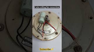 electricalfan wiring connection shortvideotrending viral [upl. by Abercromby]