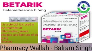 Betarik ll Betamethadone 05 mg ll Tablet uses of Betamethadone ll New Clinic Open medicine 💊💉 [upl. by Annayt719]