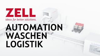 Automation Waschen und Logistik alles in einem Werkstückträger [upl. by Amias350]