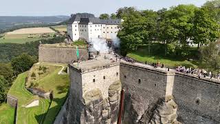 Elbsandsteingebirge Festung Königstein und Bastei [upl. by Llennaj885]