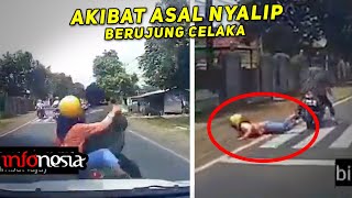 KAPOK Pemotor Asal Nyalip Kena Batunya [upl. by Nerrad222]