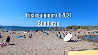 Irish summer day in Bundoran 25072021 bundoran ireland [upl. by Ynotna408]