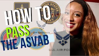 How to pass the ASVAB 2024  BEST NEW WAY TO STUDY [upl. by Maribel]