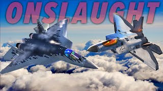 SU57 Felon Deep Strike Mission  DCS World [upl. by Gearard]