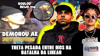 treta PESADA entre AJOTA e MEDINA mc banido da linear [upl. by Consuela]