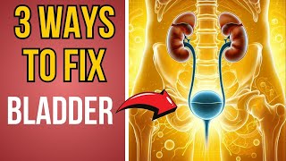 3 SIMPLE ways to FIX Bladder Problems bladderhealth bladderwellness [upl. by Gotthelf]