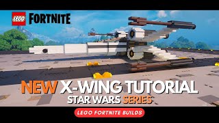 The MOST Realistic XWING in LEGO Fortnite starwars legofortnite maythe4th tutorial epicbuilds [upl. by Netsrek]