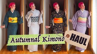 ✨🍂 Autumnal Kimono Haul 🍂✨ [upl. by Tica]