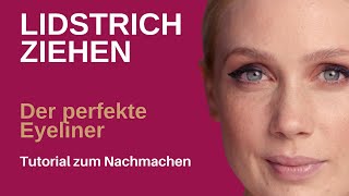 Lidstrich ziehen So gelingt der perfekte Eyeliner [upl. by Atoel]