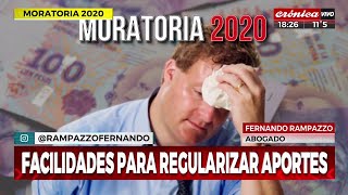 Moratoria 2020 toda la información para jubilados [upl. by Ebenezer12]