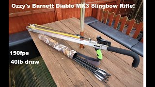 Ozzys Barnett Diablo Slingbow Rifle MK3 [upl. by Naimaj478]