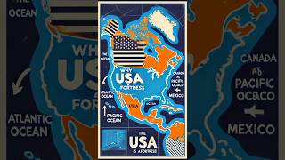 Why the USAs Geography is a GameChange USA Geography GlobalInfluence AmericanAdvantage shorts [upl. by Dijam]