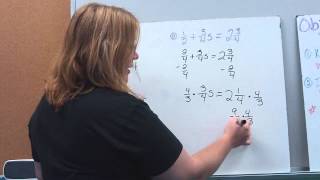 Two Step Equations with Fractions [upl. by Nosylla]