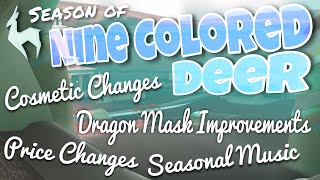 BETA Update Cape  Horn Changes Dragon Mask is Cool 🐉  Nine Colored Deer Sky Beta Update [upl. by Razaele]