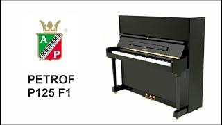 Comparison of the Petrof P125 and P118 Upright Pianos [upl. by Ynohtnad17]