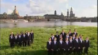 Dresdner Kreuzchor  Im schönsten Wiesengrunde 2006 [upl. by Nnylahs]