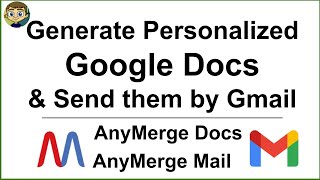 How to Generate Personalized Google Documents and Send Them as Gmail Attachments [upl. by Nosreip468]