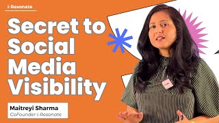 Social Media Visibility Secret with iResonate Founder [upl. by Yreme317]