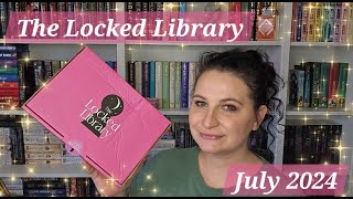 🔑The Locked Library July 2024 🔒and a little haul 🥰 [upl. by Llehcor]