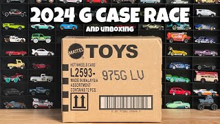 Hot Wheels 2024 G Case Race  Unboxing [upl. by Belloir474]