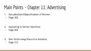 Gender in Advertisements  COM120A Fall 2024 [upl. by Nylhtac]