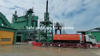 Automatic Control Asphalt Asphalt Concrete Mix Plant 320tph Price [upl. by Tnayrb]