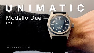 Unimatic Modello Due U2B – The Best Minimalist Watch  Review [upl. by Rolyak238]