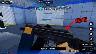 Roblox Gunfight Arena AK74U Only Challenge [upl. by Enier]