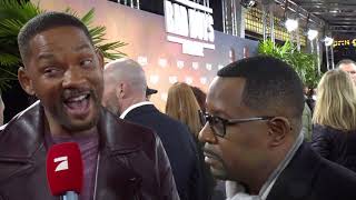 Will Smith Martin Lawrence Interview Bad Boys For Life Germany Premiere [upl. by Peacock]