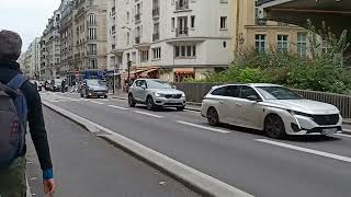 Asphyxie du centre de Paris les voitures ne peuvent plus rouler et les pistes cyclables sont vides [upl. by Rocco]