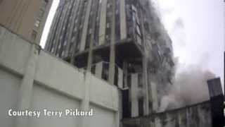 Go Pro video of Genesee Towers Implosion [upl. by Siegel92]