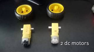 Controlling 2 DC Motors using L293D with Raspberry Pi [upl. by Ennazzus]