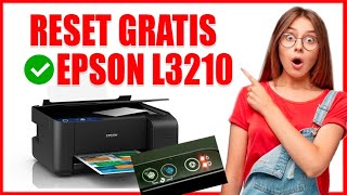 COMO RESETEAR UNA IMPRESORA EPSON L3210 [upl. by Atinahs]