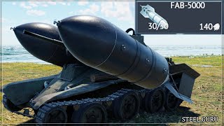 BT5 with a FAB5000 GUIDED BOMBs in War Thunder [upl. by Anyrak360]