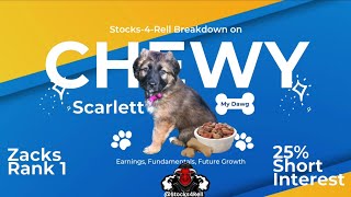 Chewy Stock to Explode Analyst WRONG on EPS amp Revenue Buy Now [upl. by Schilt348]