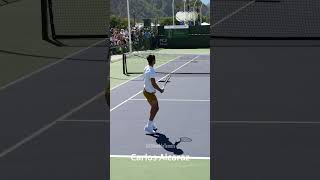 Carlos Alcaraz Serve  Slow Motion shorts [upl. by Ellie]