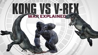 The KONG vs VREX War EXPLAINED  Why Kongs HATED VRexes [upl. by Araj]