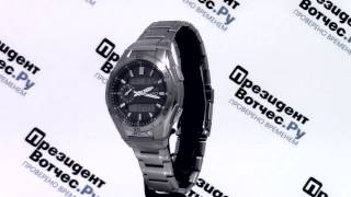 Часы Casio WAVE CEPTOR WVAM650TD1A  Круговой обзор от PresidentWatchesRu [upl. by Shulins43]