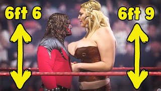 TALLEST Women Wrestlers In WWE History [upl. by Abagail625]