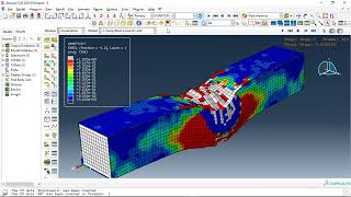 Simulation air blast load over a laced reinforced concrete with wood cover in Abaqus [upl. by Nilsoj448]