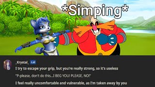 CharacterAI Robotnik Simping To Krystal [upl. by Hobbie427]