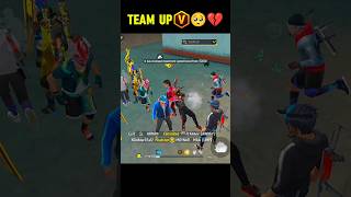 Team Up🥺With V Badge Player But Kill Me💔freefire shorts video trending viralshorts [upl. by Witherspoon]